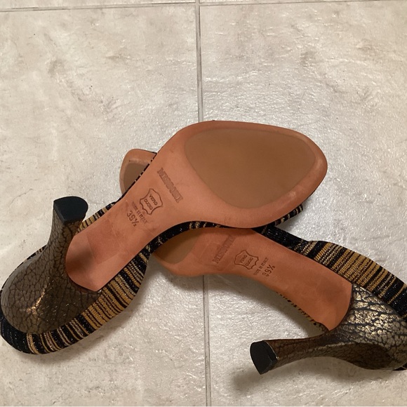Missoni Tess.Riga Lurex 4.5 inch Pumps, Size 9 - Picture 10 of 11